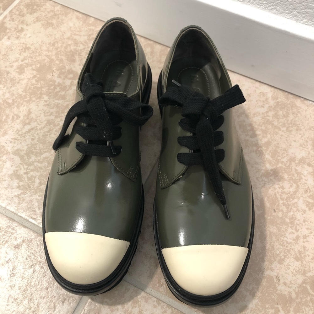 Marni leather brogues